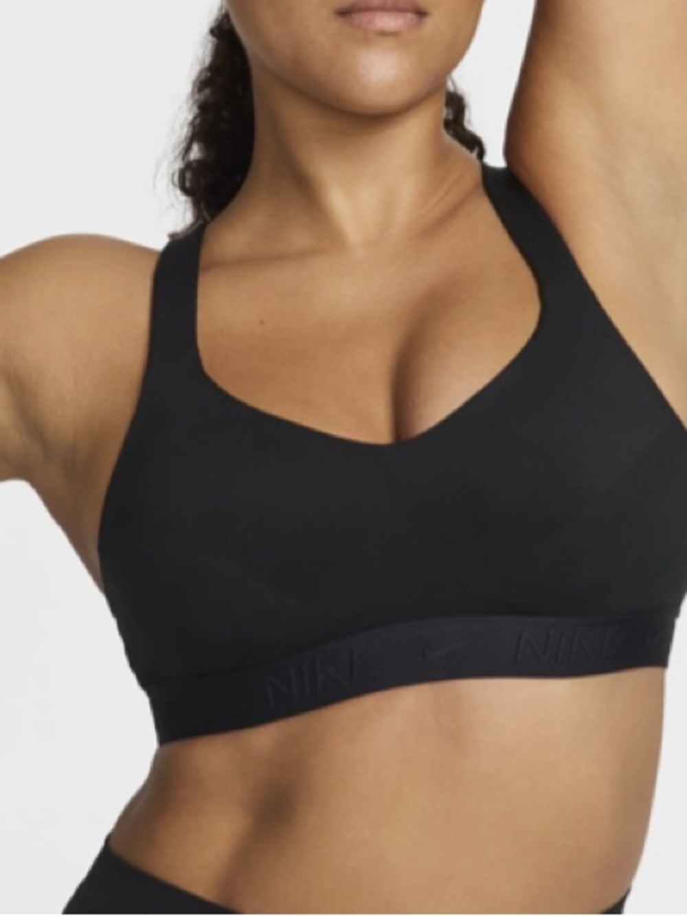 Nike Indy Dri-FIT High Support Sports Bra, Black, Size Medium, NWOT Open package